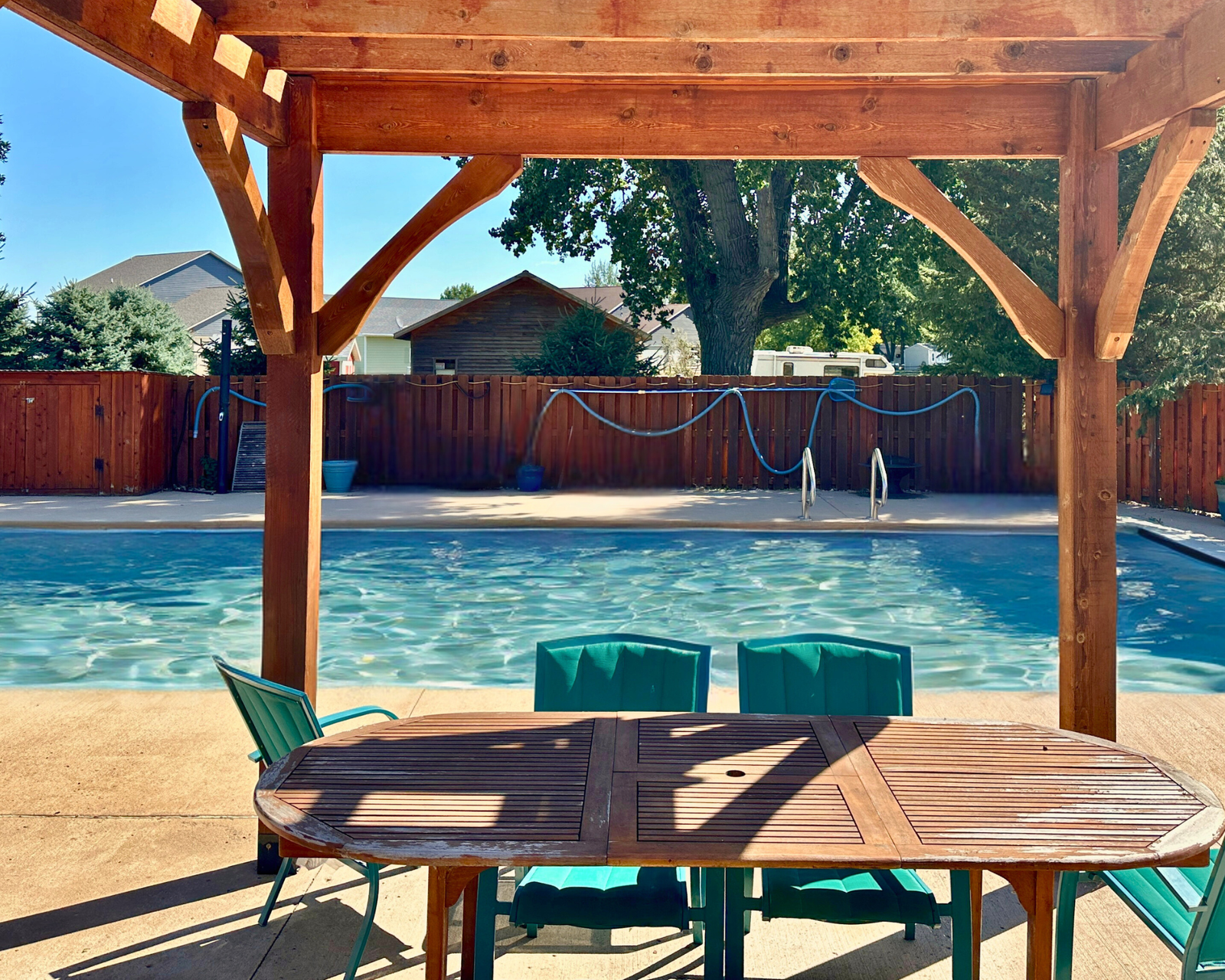 Lake Poinsett Waterfront and Pool Retreat - Pool Area